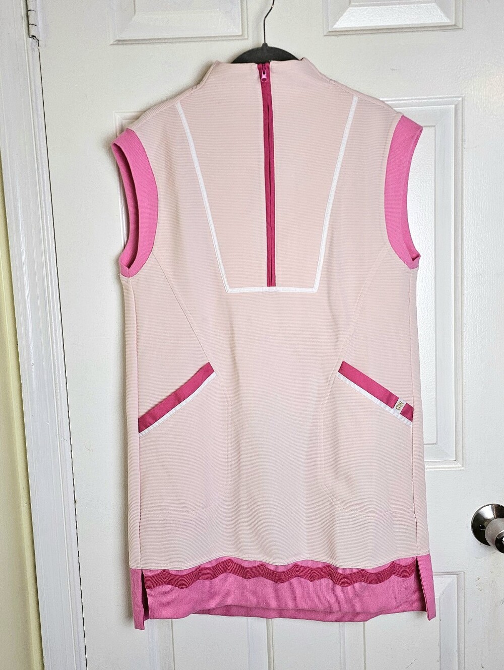 New Simply Southern Quarter Zip Cap Sleeve Mini Dress